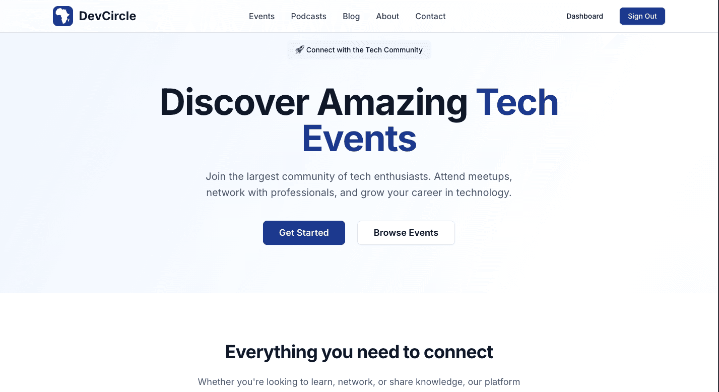 DevCircle Africa preview